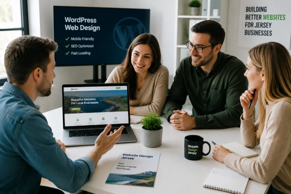 Website Design Jersey team building fast WordPress websites for local businesses